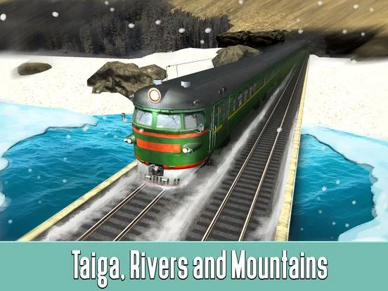 Изображение игры: Russian Railway Train Simulator 3D Full