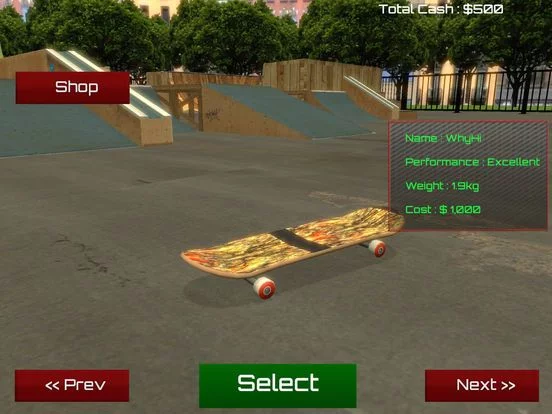 Изображение игры: Skateboard +2 Pro