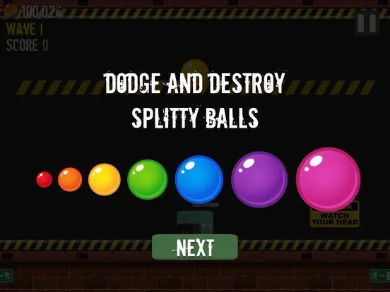 Изображение игры: Splitty Ball