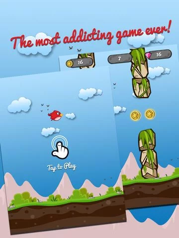 Изображение игры: Fly Wings - The Ultimate Free Fly Bird