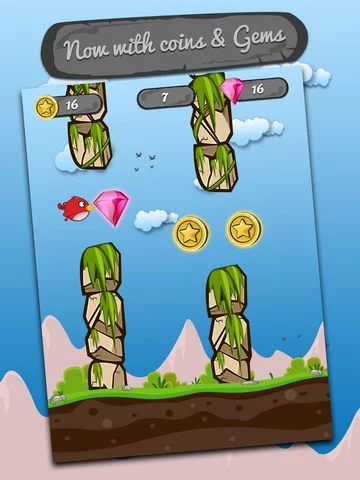 Изображение игры: Fly Wings - The Ultimate Free Fly Bird