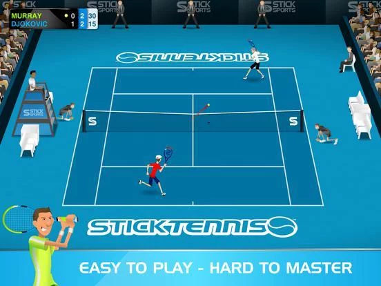 Изображение игры: Stick Tennis
