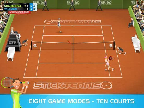 Изображение игры: Stick Tennis