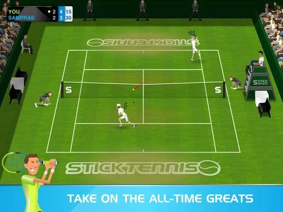 Изображение игры: Stick Tennis