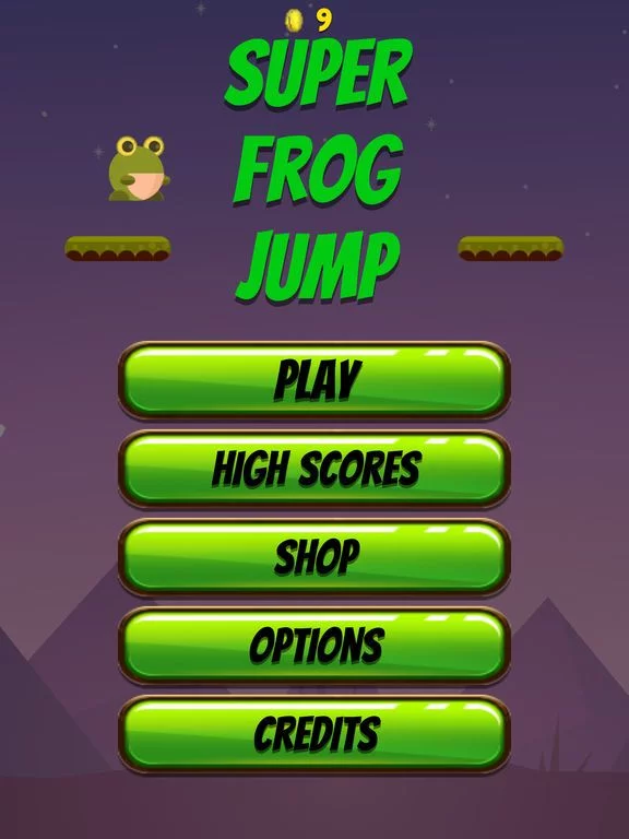 Изображение игры: Super Frog Jump