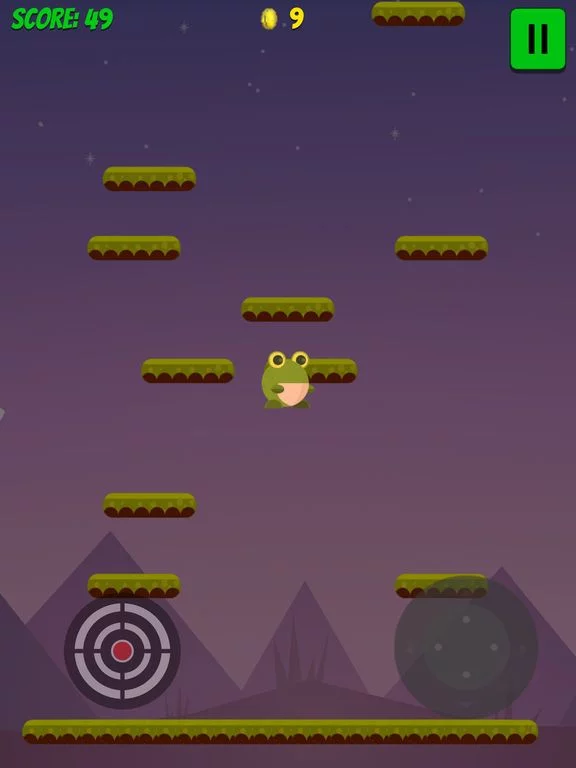Изображение игры: Super Frog Jump