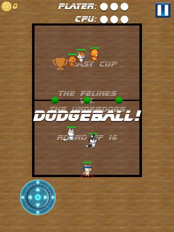 Изображение игры: Dodgeball - Adknown Games
