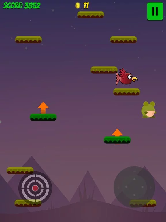 Изображение игры: Super Frog Jump