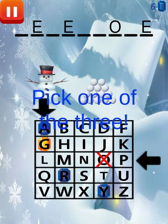 Изображение игры: Abominable Hang Man