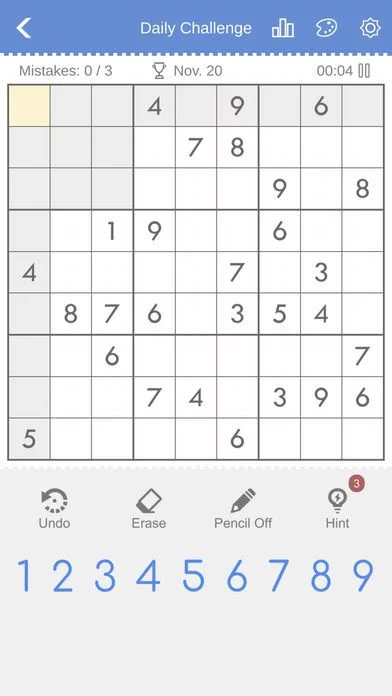 Изображение игры: Sudoku - Classic Sudoku