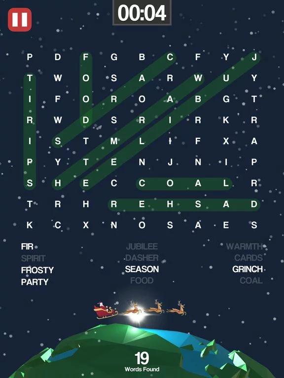 Изображение игры: Santa's Word Search