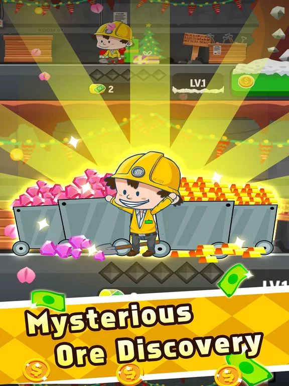 Изображение игры: Ore tycoon-idle Mining game