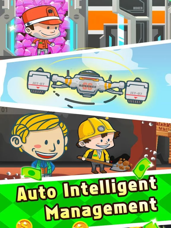 Изображение игры: Ore tycoon-idle Mining game