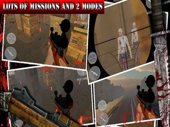 Изображение игры: VR Sniper XXX 3D: Shooting in Zombie Town
