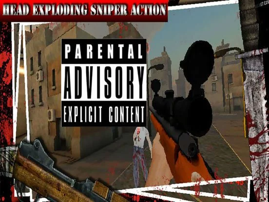 Изображение игры: VR Sniper XXX 3D: Shooting in Zombie Town