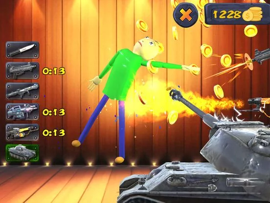 Изображение игры: KICK THE BALDI!