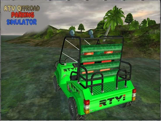 Изображение игры: Atv Offroad parking Simulator