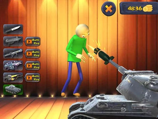 Изображение игры: KICK THE BALDI!
