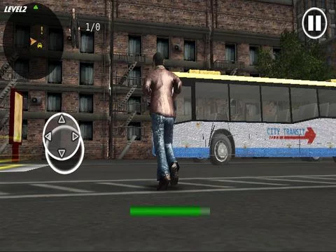 Изображение игры: Crazy Bus Simulator 3D HD