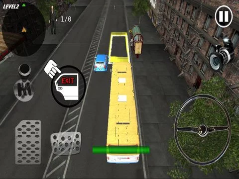 Изображение игры: Crazy Bus Simulator 3D HD