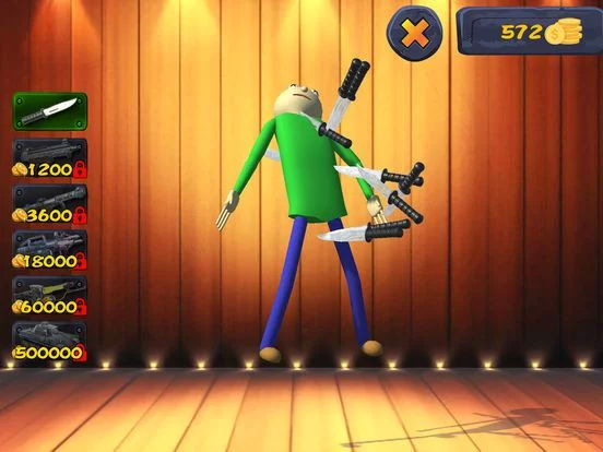 Изображение игры: KICK THE BALDI!