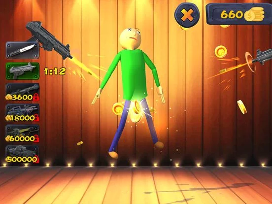 Изображение игры: KICK THE BALDI!
