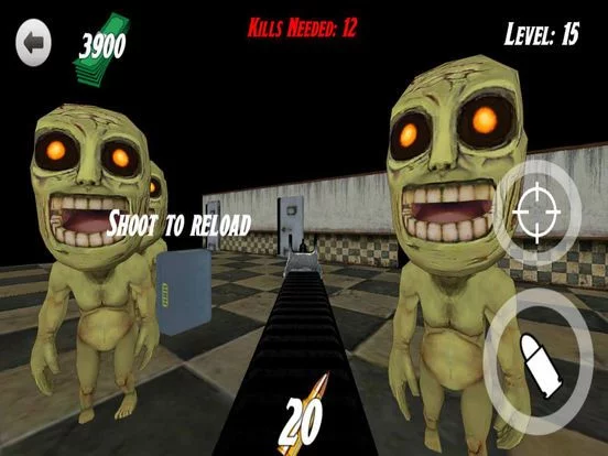 Изображение игры: Zombie Kill Chamber 3D (A Sniper Gun Shooting Dark Horror Survival Game)