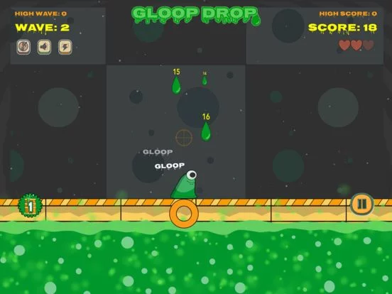 Изображение игры: Gloop Drop