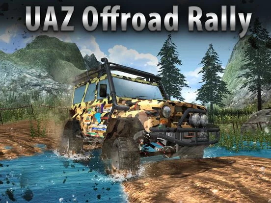Изображение игры: Russian SUV 4x4 Offroad Rally - Try UAZ SUV
