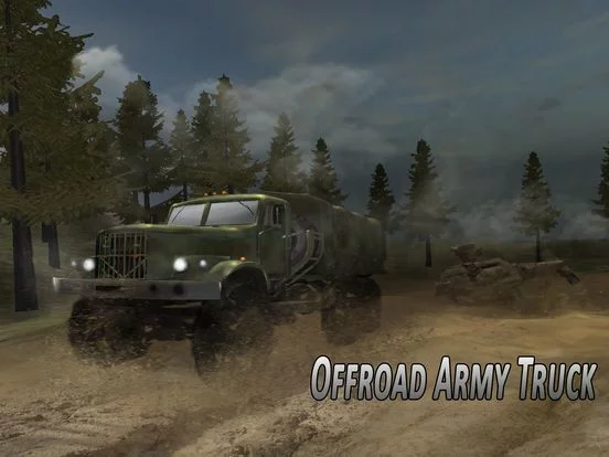Изображение игры: Army Truck Driver Simulator 3D