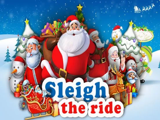 Изображение игры: Lets Ride Santa Sleigh