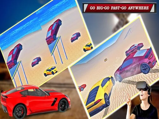 Изображение игры: VR Real Car Drifting: Dubai Desert Race Pro