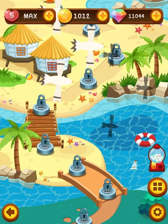 Изображение игры: Cute Fat Animals - Critter Color Pop Chain Puzzle Game FREE