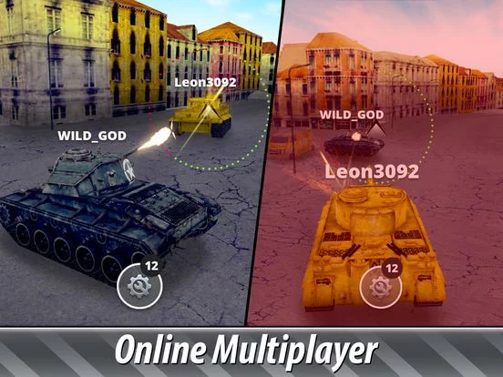Изображение игры: Tank Battles 3D: WWII Warfare