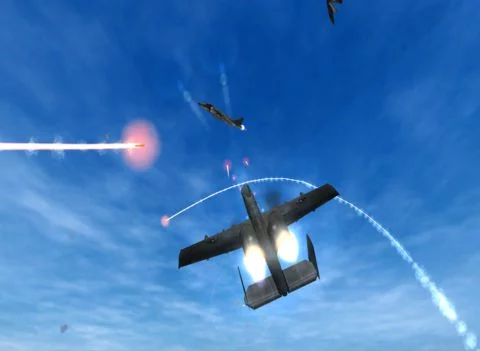 Изображение игры: Flying Warplanes - Flight Simulator