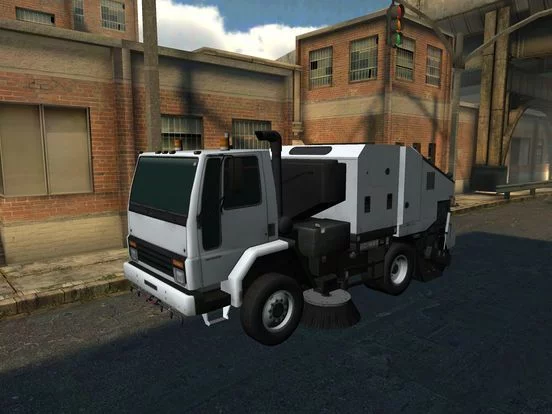 Изображение игры: 3D Garbage Truck Racing - eXtreme Truck Racer Game Free
