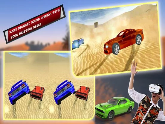 Изображение игры: VR Real Car Drifting: Dubai Desert Race Pro