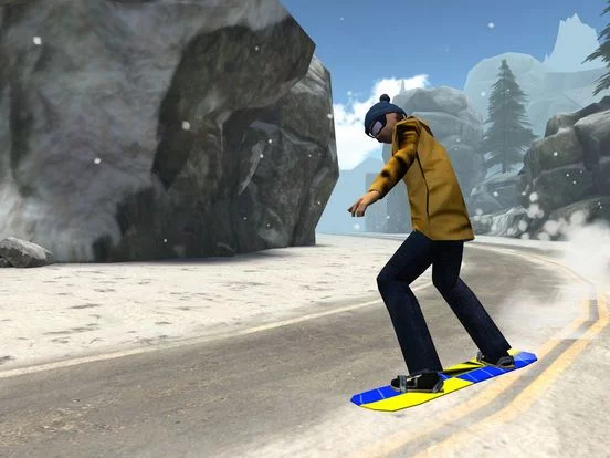 Изображение игры: 3D Snowboard Racing PRO - Full eXtreme Snowboarding Hero Version