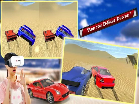 Изображение игры: VR Real Car Drifting: Dubai Desert Race Pro