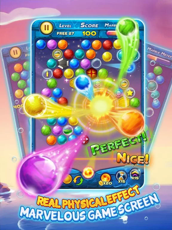 Изображение игры: Puzzle Bubble - Bubble Shooter Pop Blast games