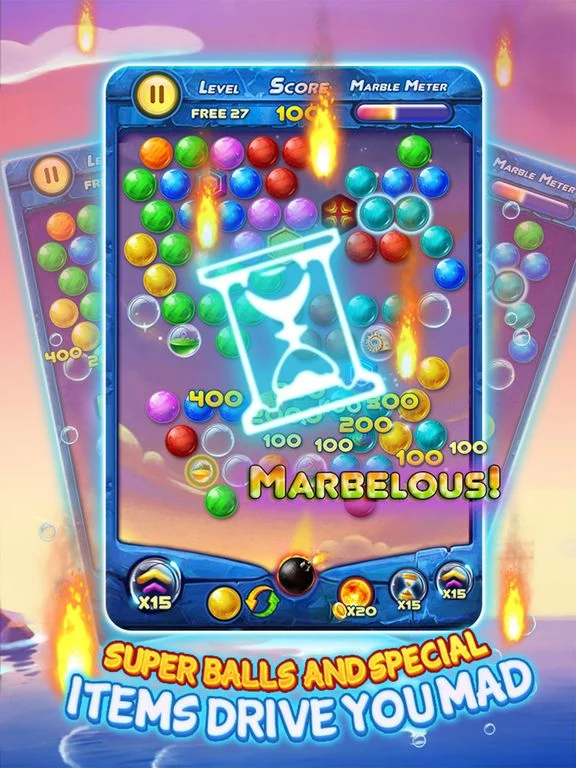 Изображение игры: Puzzle Bubble - Bubble Shooter Pop Blast games