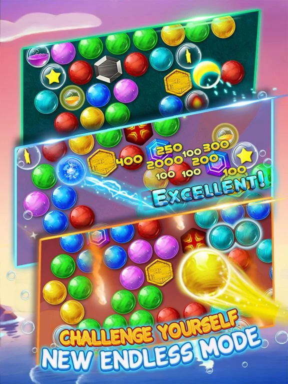 Изображение игры: Puzzle Bubble - Bubble Shooter Pop Blast games