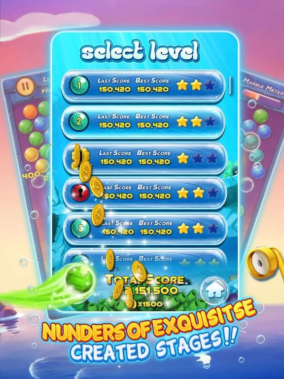 Изображение игры: Puzzle Bubble - Bubble Shooter Pop Blast games