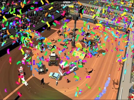Изображение игры: Excessive Speed AR race