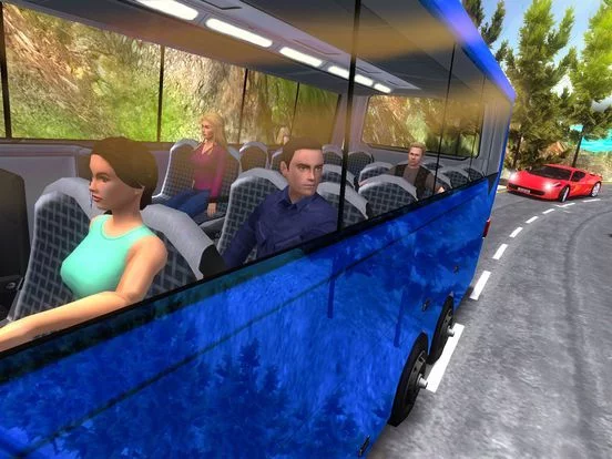 Изображение игры: New Off-Road Coach Bus Driving