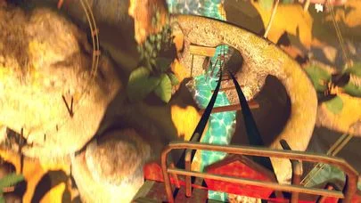 Изображение игры: Roller Coaster Sunset VR