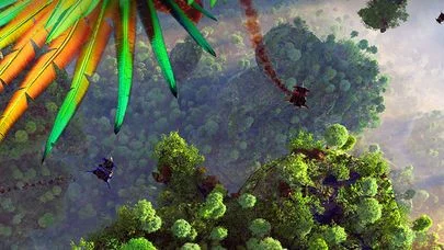 Изображение игры: VR Sky Runner