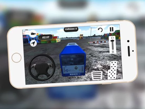 Изображение игры: 3D Bus Parking Simulator - Parking Game