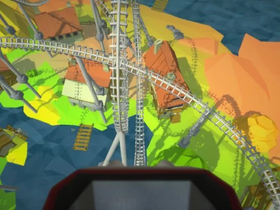 Изображение игры: Roller Coaster VR Island for Google Cardboard