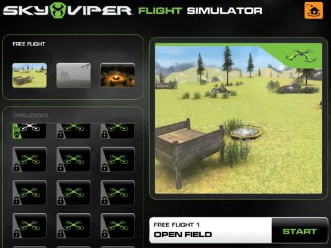 Изображение игры: Sky Viper Flight Simulator